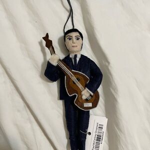 Handmade Felt Wool Paul McCartney Ornament